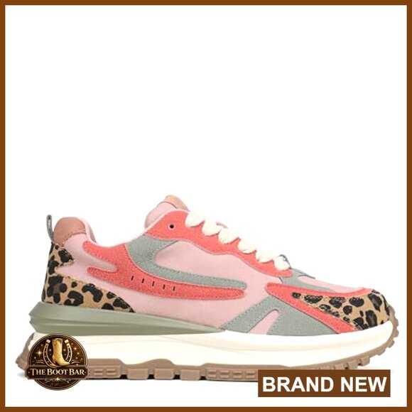 Women's Vegan Platform Sneakers with Cushioned Footbed, Lace-Up - Picture 6 of 7